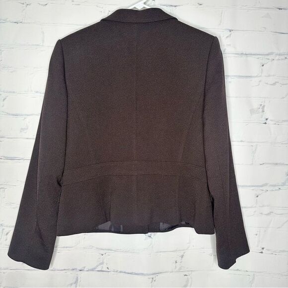 Calvin Klein size 10 brown blazer - Picture 2 of 5
